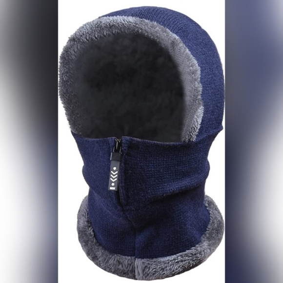 Balaclava Beanie Fleece Hood - Picture 3 of 3